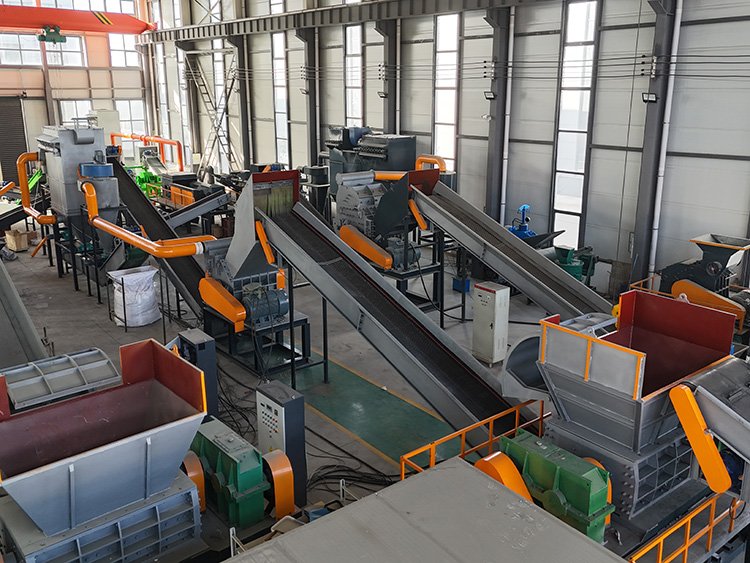 Refrigerator crushing and sorting10